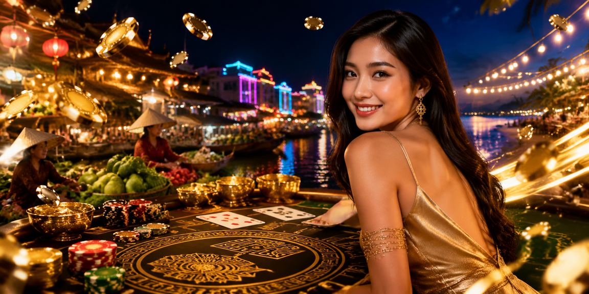 Không gian chơi baccarat tại sòng bài hiện đại