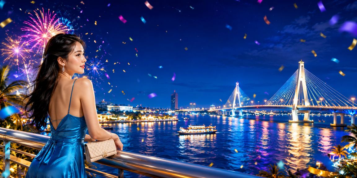 Không gian cá cược casino tại Việt Nam với ánh đèn lung linh